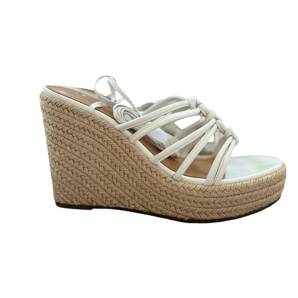 Nordstrom Lisa Vicky White Gladiator Sandals with Strappy Design - Picture 3 of 11